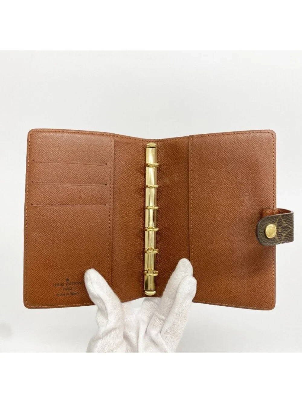Louis Vuitton Notebook Cover Monogram Agenda PM Brown